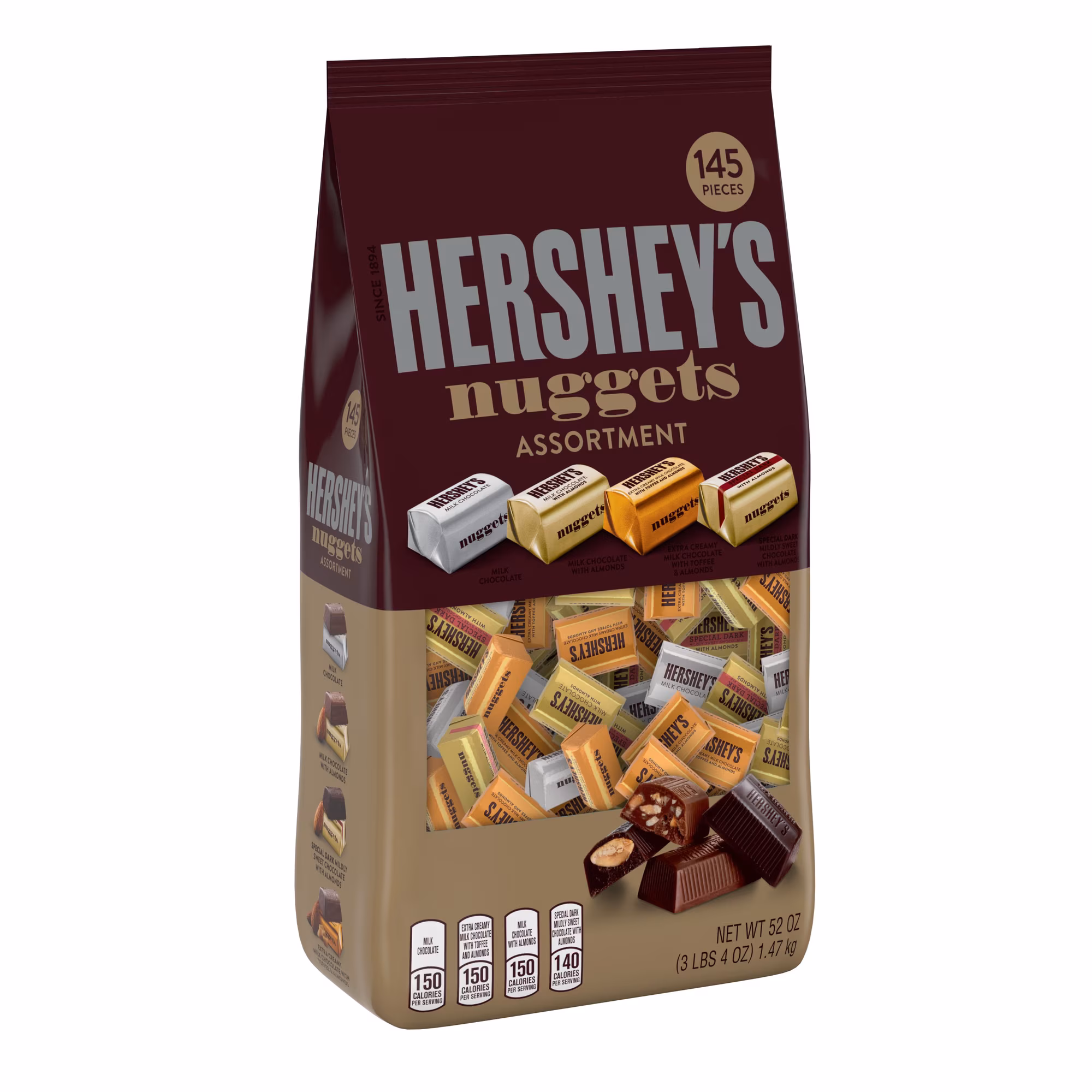 HERSHEYS Saco Nuggets Mistura Chocolate 1.470 Kg