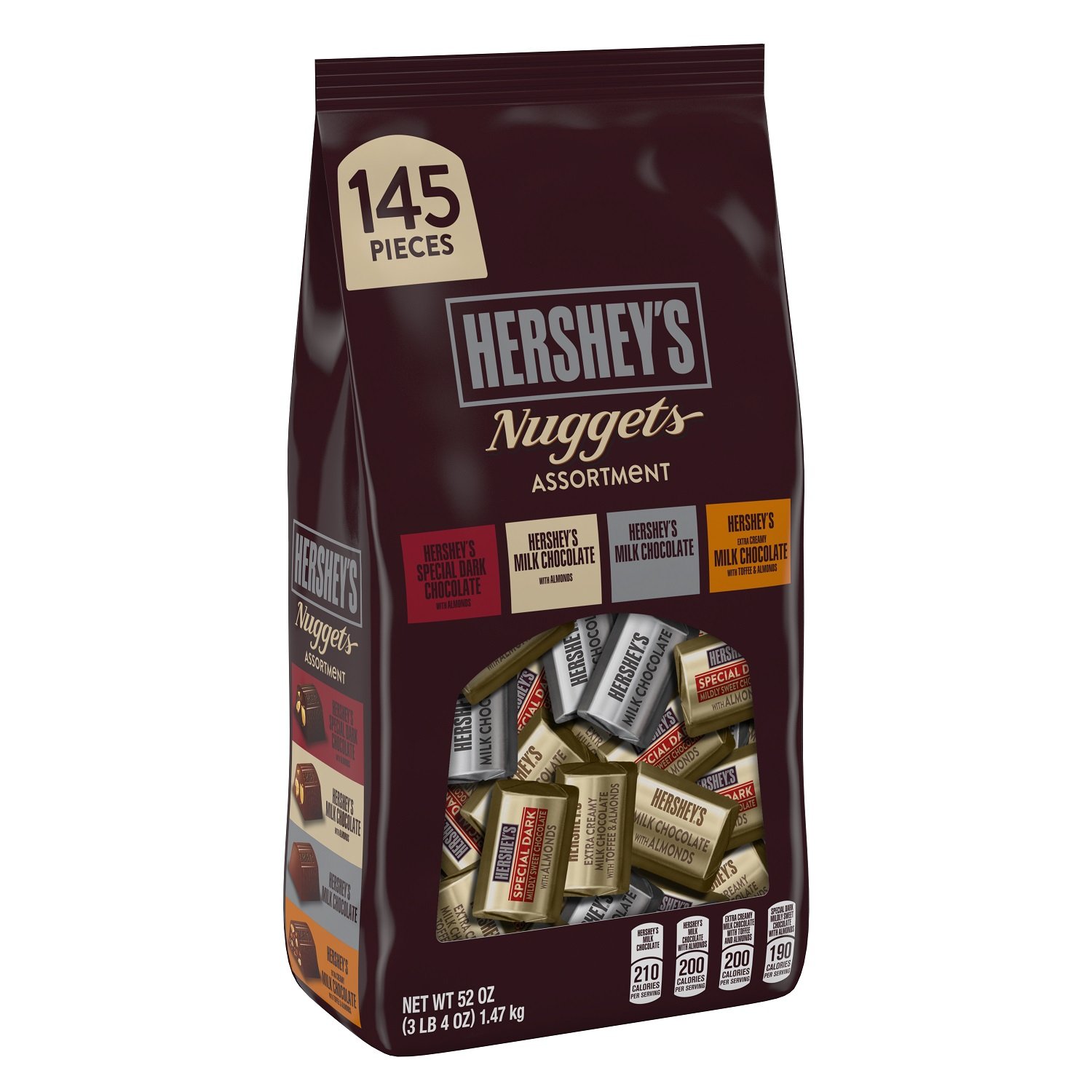 HERSHEYS Saco Nuggets Mistura Chocolate 1.470 Kg