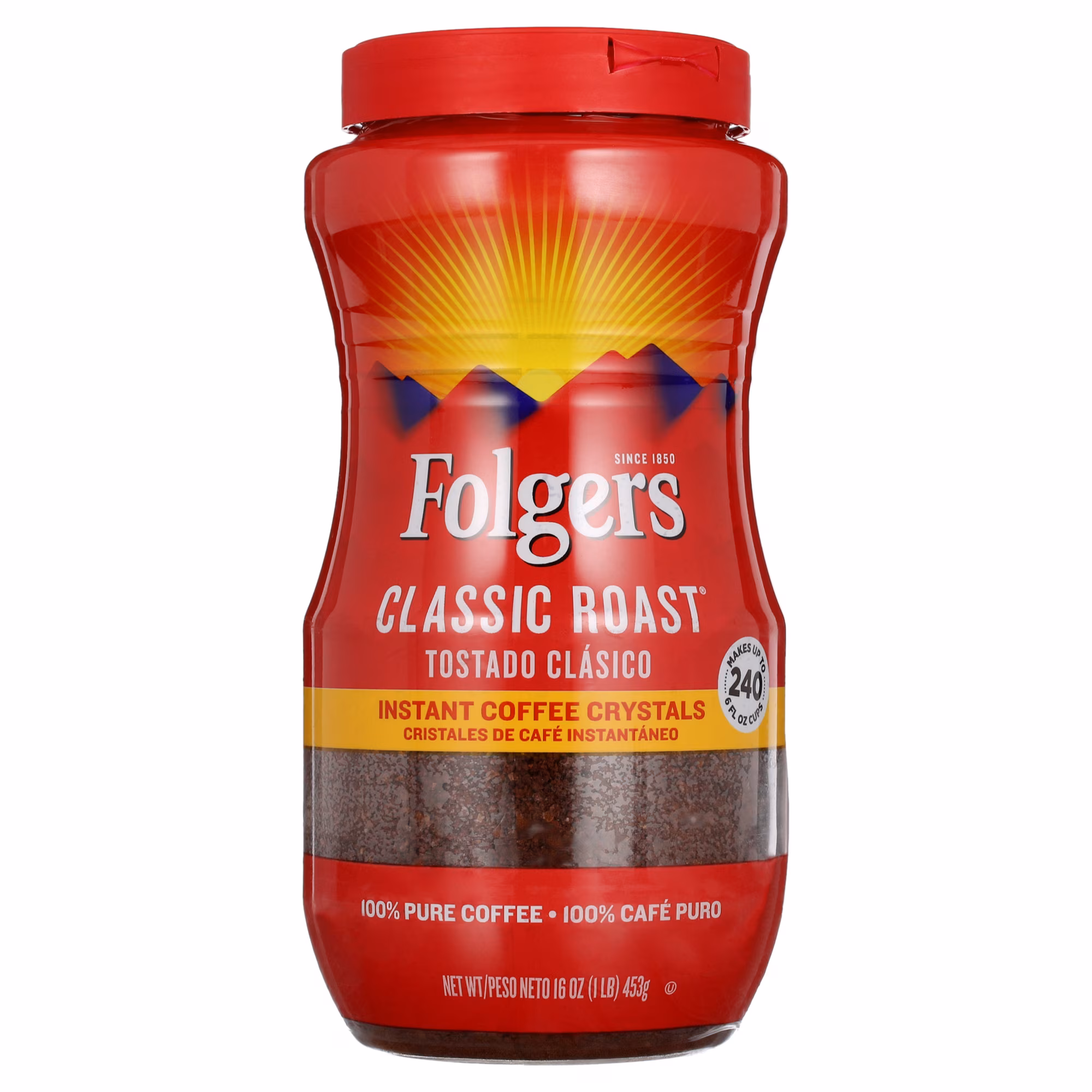 Cafe FOLGERS Instantaneo 453 gr