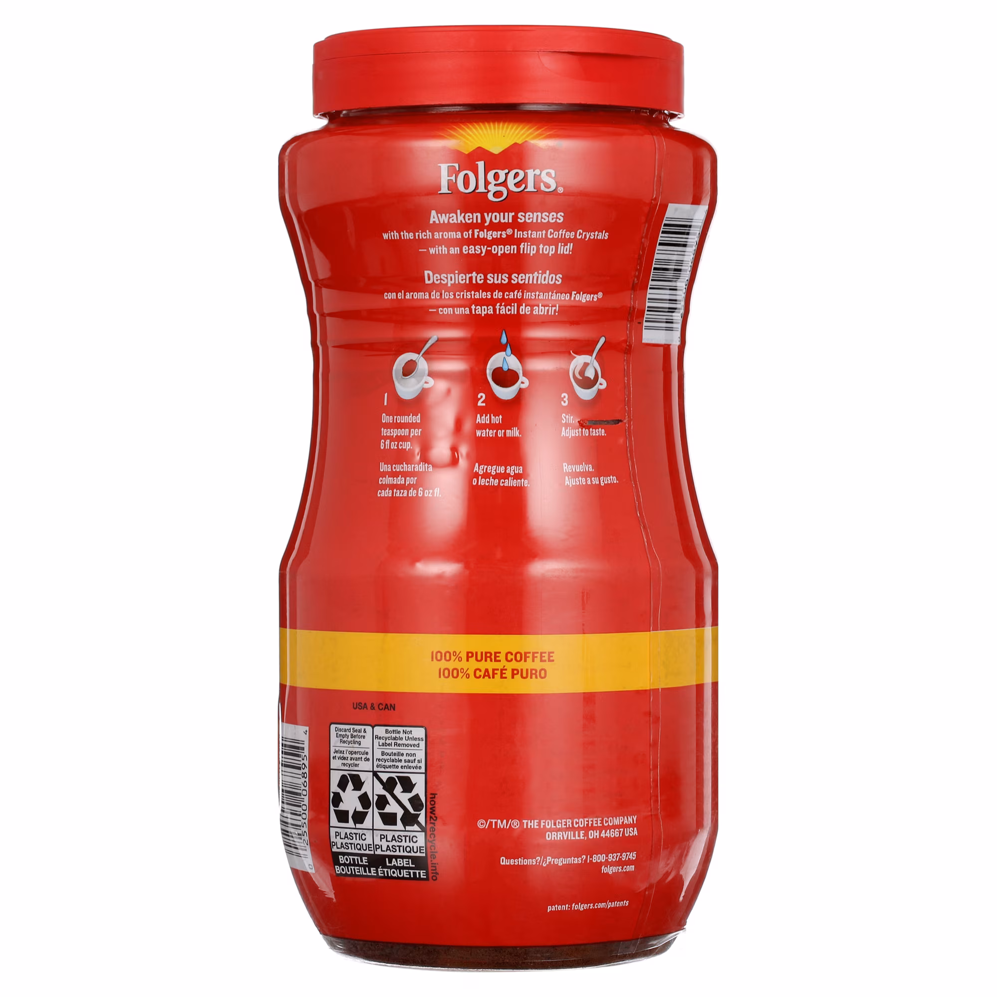 Cafe FOLGERS Instantaneo 453 gr