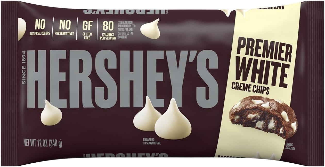 Hersheys Saco Choc. Chips Branco 340g