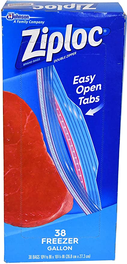 ZIPLOC Saco Plastico Frezz 38 un 26,8x27,3cm