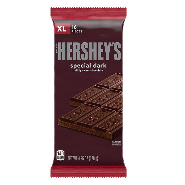 HERSHEYS Barra Choc Escuro 120g