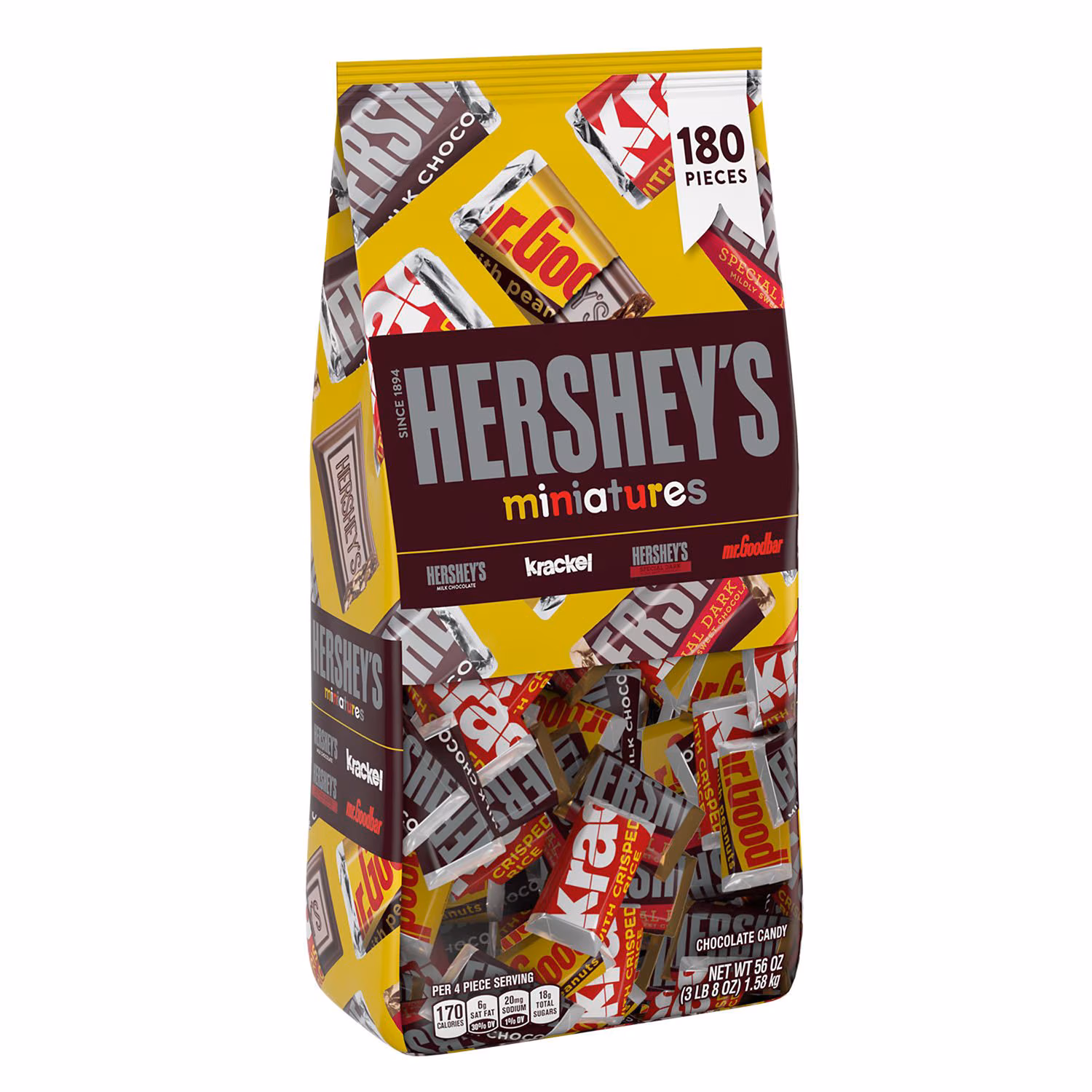 HERSHEYS Saco Miniaturas Chocolate 1.580 Kg