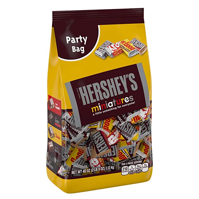 HERSHEYS Saco Miniaturas Chocolate 1.580 Kg