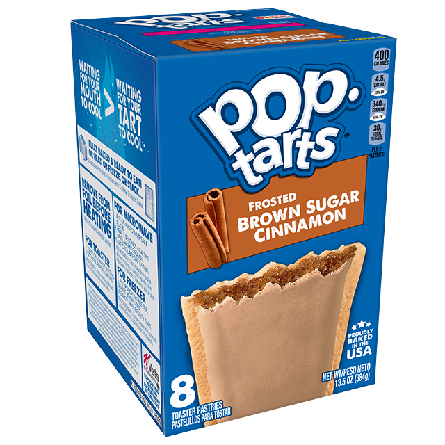 KELLOGS Pop Tarts Brown Sugar/Canela 8 un