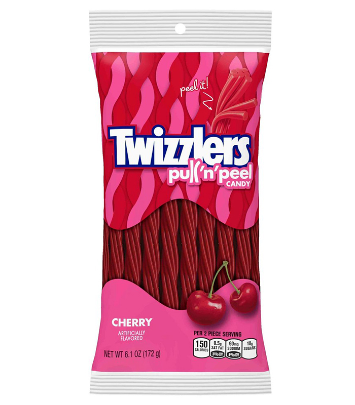 TWIZZLERS Pull n Peel Cherry 172 gr