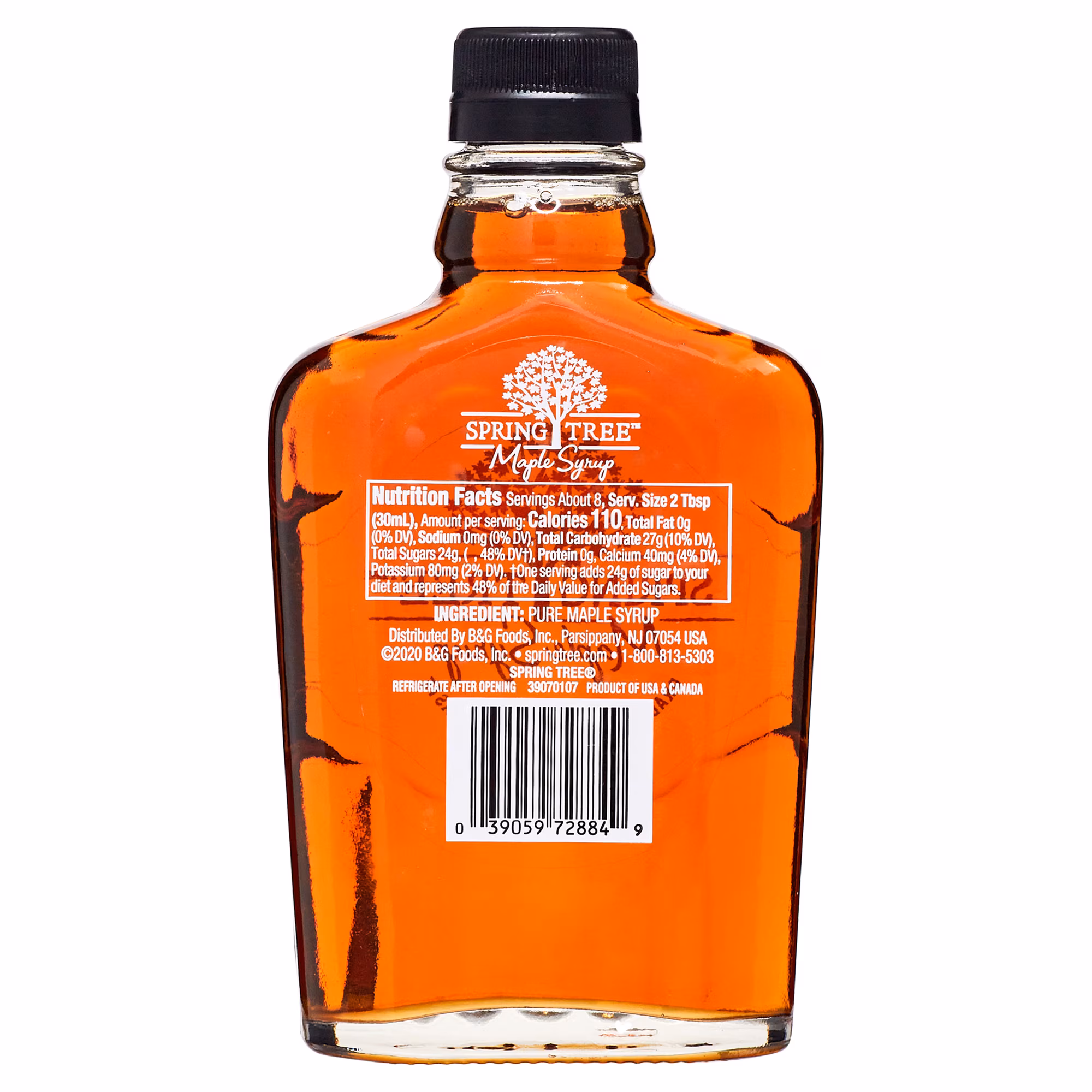 SPRING TREE Xarope Pancakes 100% Puro 250ml