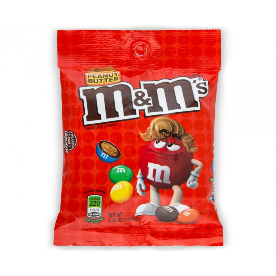 M&M Chocolate c/Mant.Amendoim 144.6gr