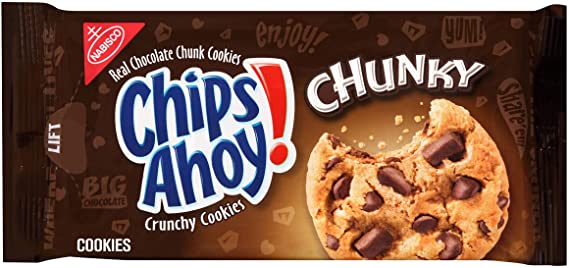 NABISCO Chips Ahoy Chunky Bolachas 333g