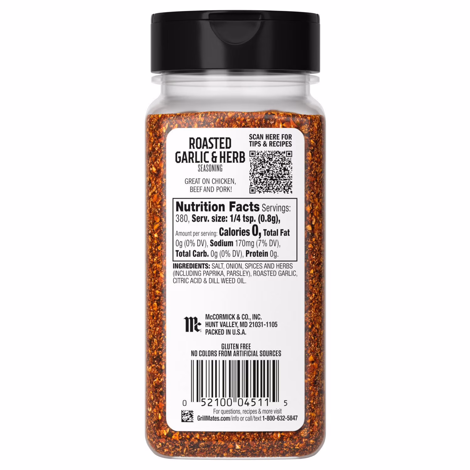 McCormick Wb Especiarias Alho assado & Ervas 304g