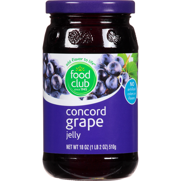 FOOD CLUB/SF  Geleia Uva 510 gr