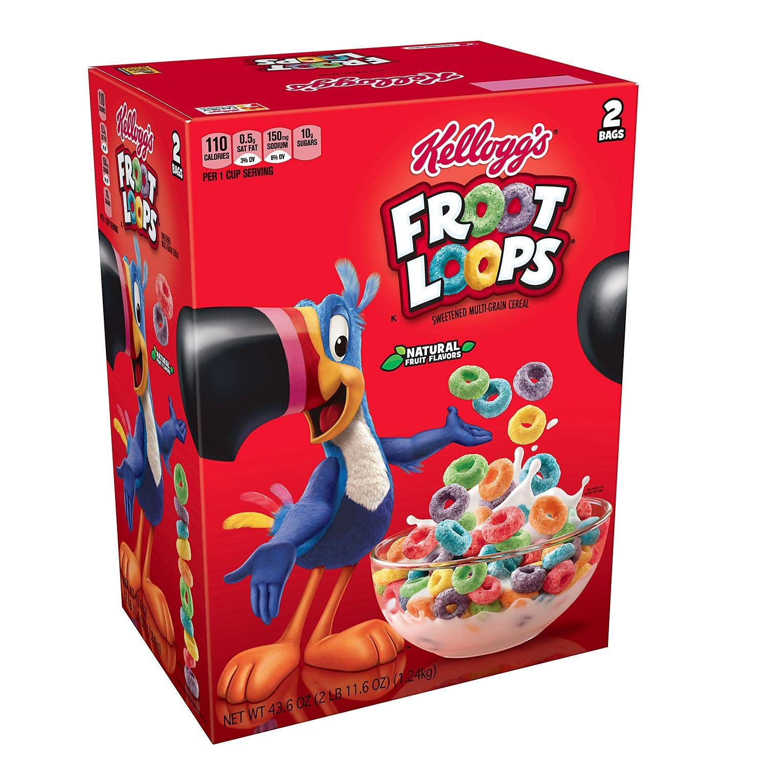 KELLOGS Froot Loops Cereais 1.240 Kg