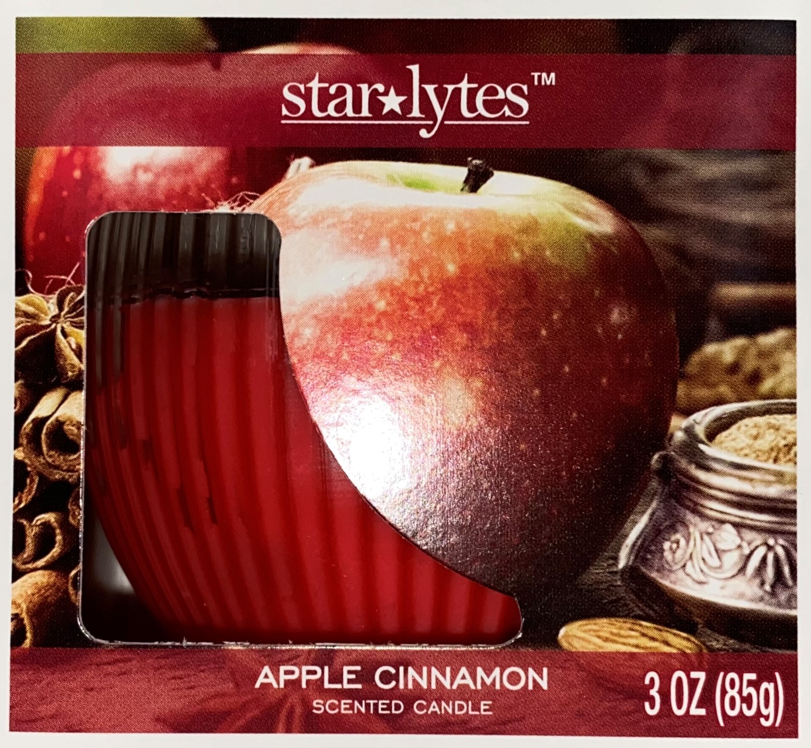 STAR CANDLE Vela Soja  Maca/Canela 85g