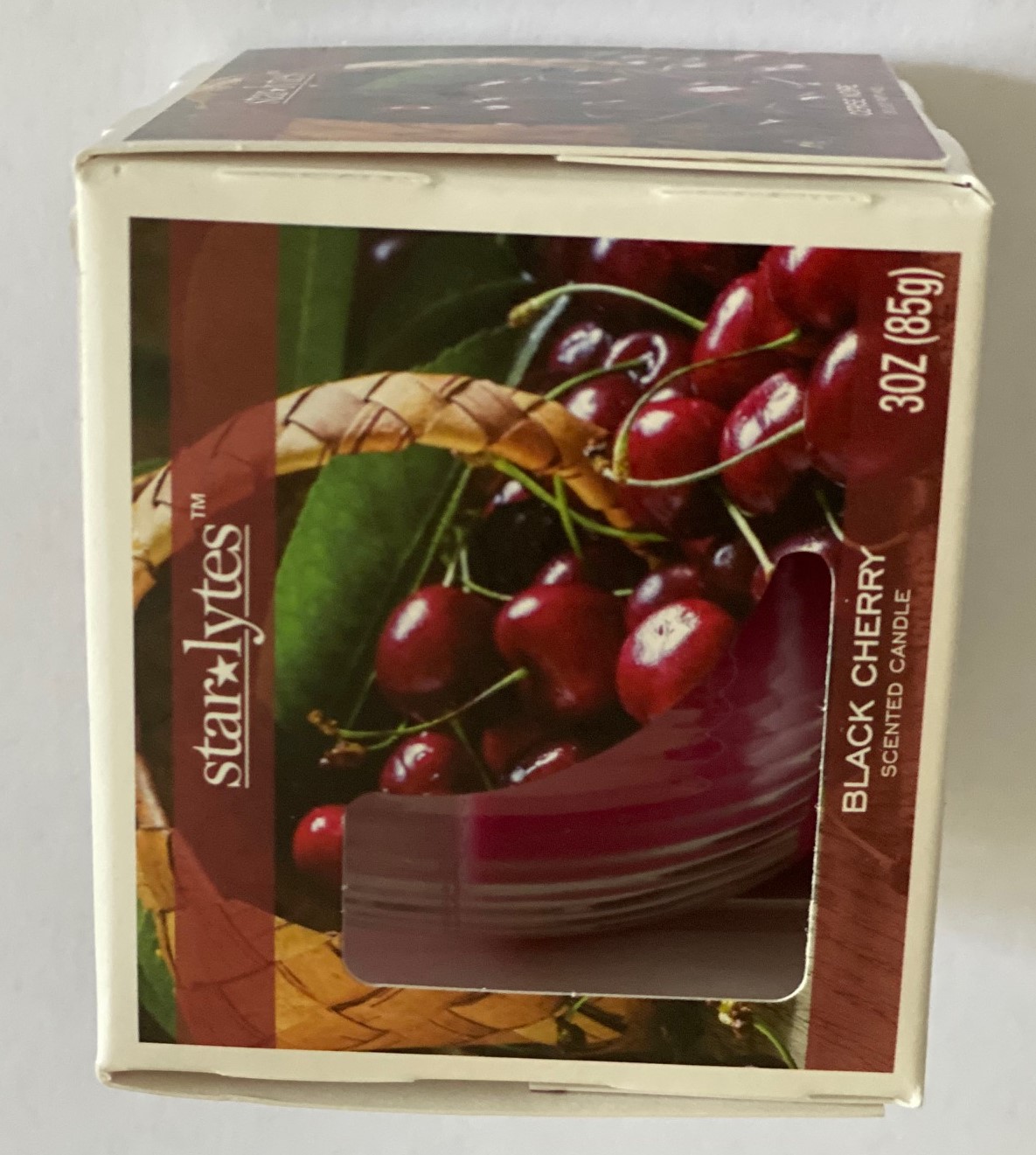 STAR CANDLE Vela Soja Cereja 85g