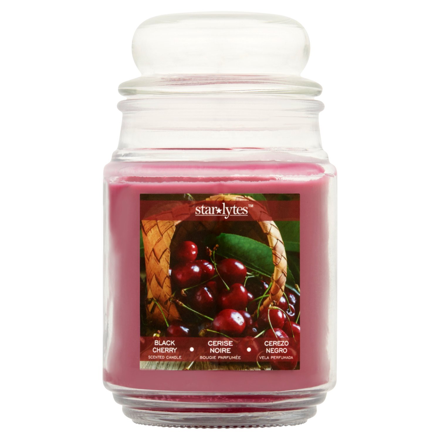STAR CANDLE Vela Soja Black Cherry Cereja 510g