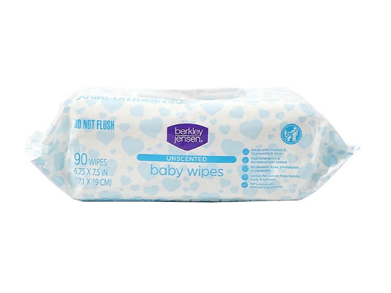 B&J Toalhitas Bebe s/Perfume 90un