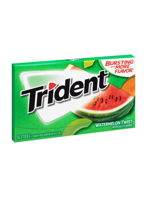 TRIDENT (Watermelon Twist) Melancia 14 Sticks