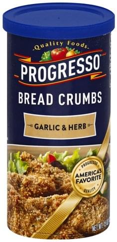 PROGRESSO Pao Ralado Alho e Ervas 425 gr
