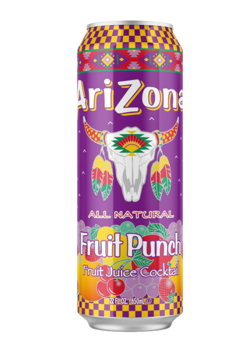 ARIZONA Bebida c/Fruta Punch 650ml
