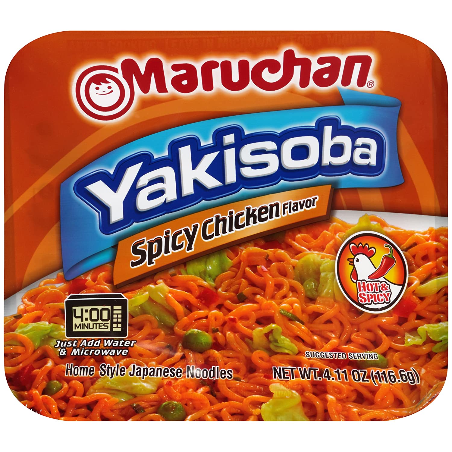 MARUCHAN Yakisoba Spicy Chicken 116 gr