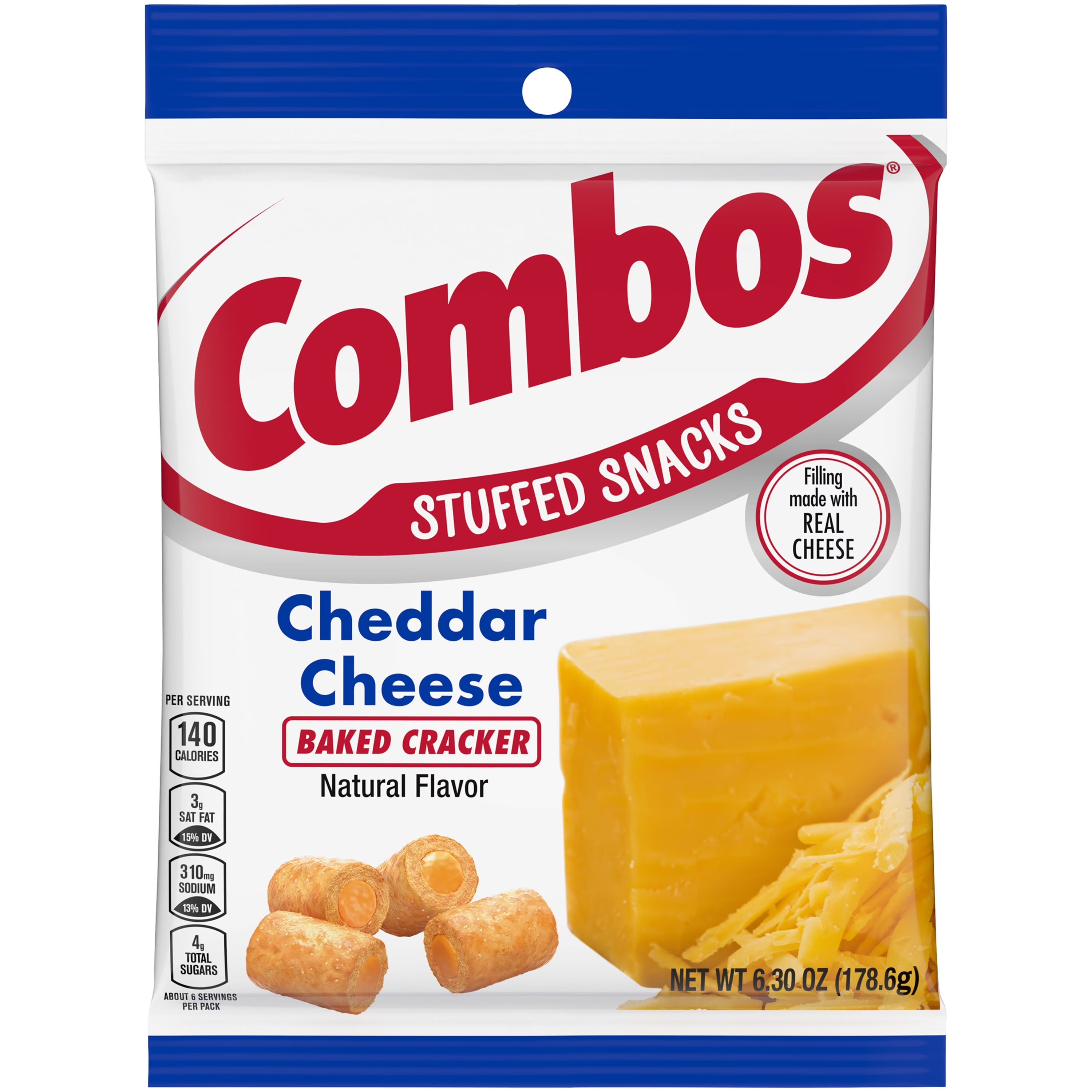 COMBOS Cracker c/Queijo Cheddar 178.6 gr