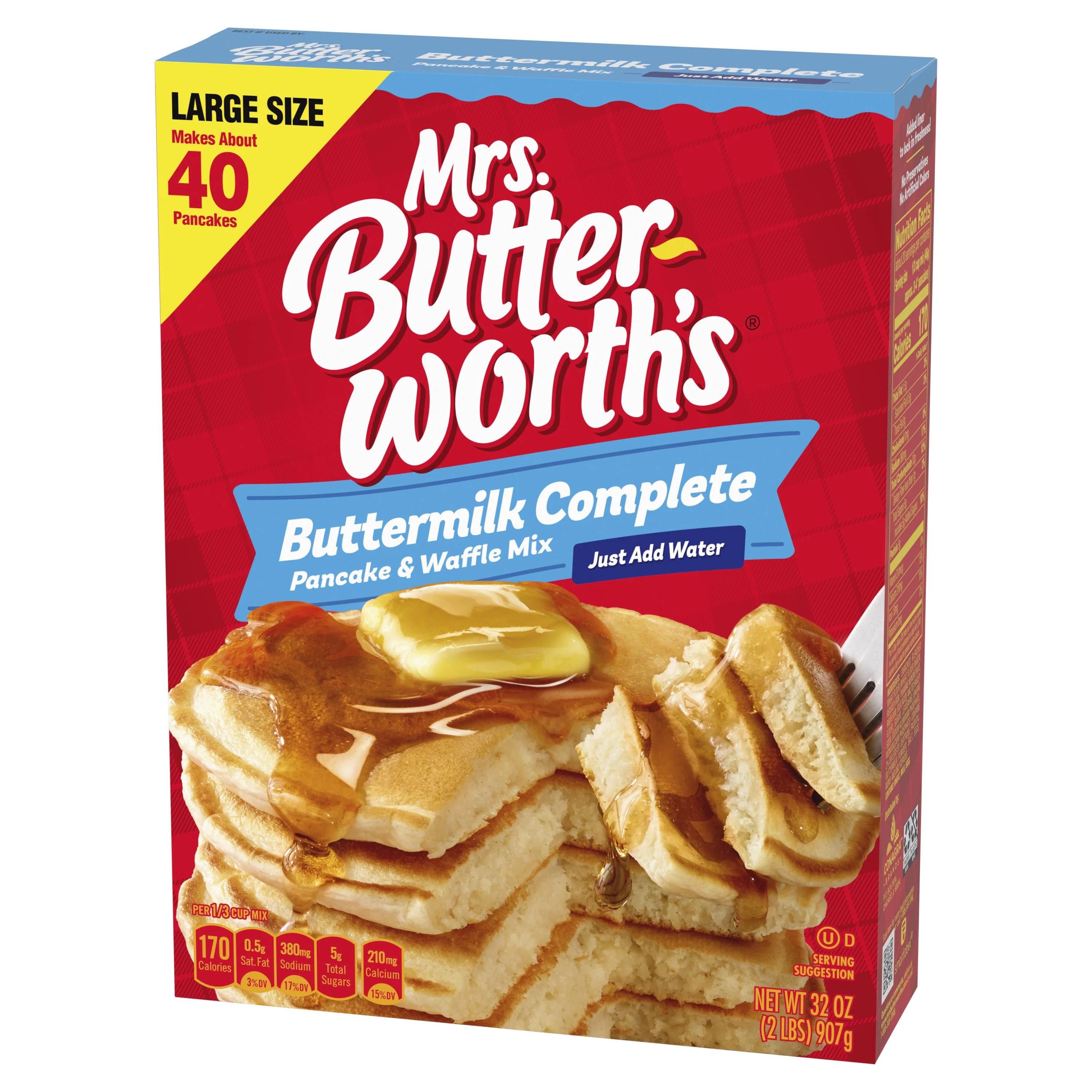 MBW Farinha p/Pancakes c/Manteiga 907 gr