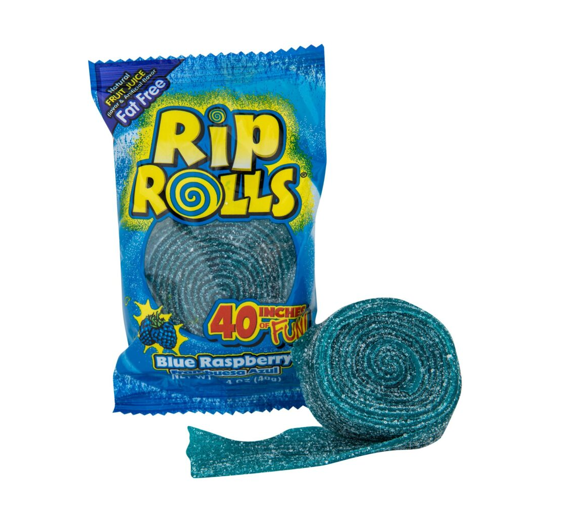 RIP ROLLS Goma Framboesa Azul 40gr