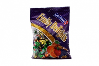 COLOMBINA Rebucados Fruta C/Recheio  198gr