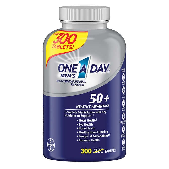 ONE A DAY Homem (50+Anos) 300ct