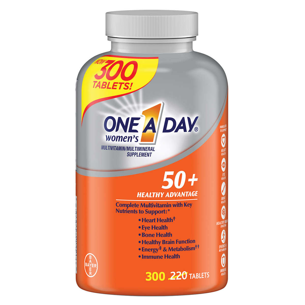 ONE A DAY Mulher (50+Anos) 300ct