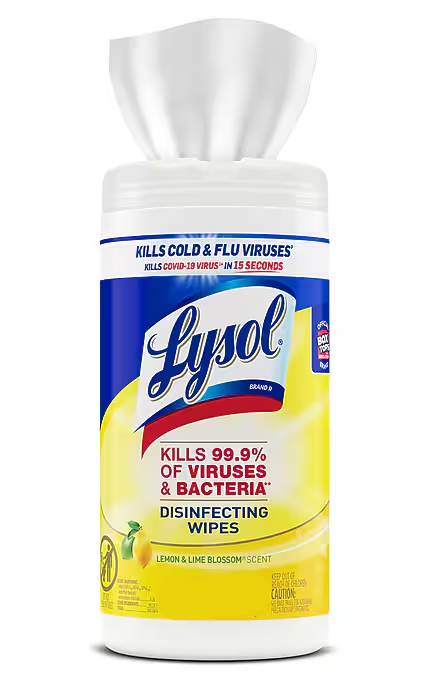 LYSOL Toalhitas Desinfectantes 72 un
