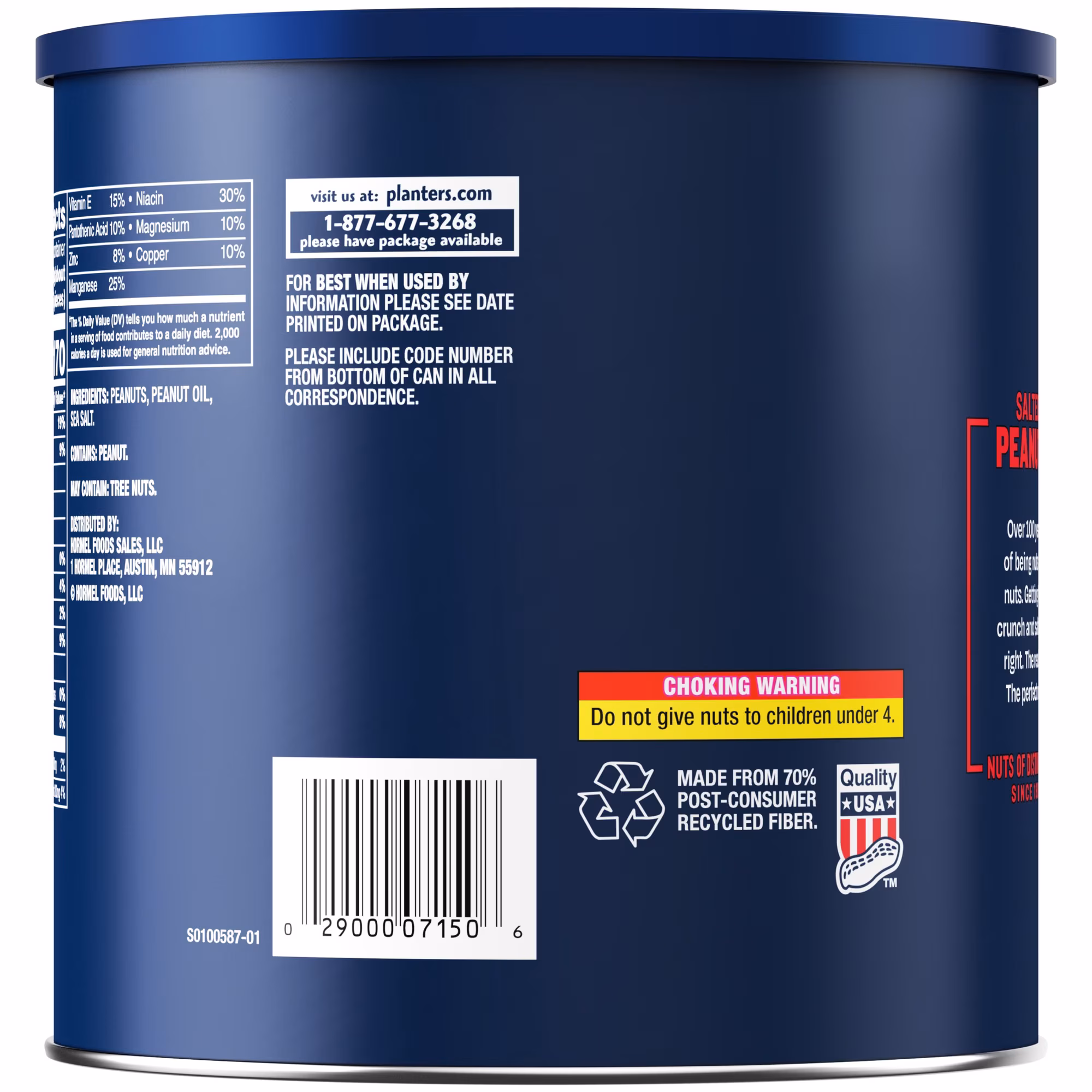 PLANTERS Amendoin  1580g