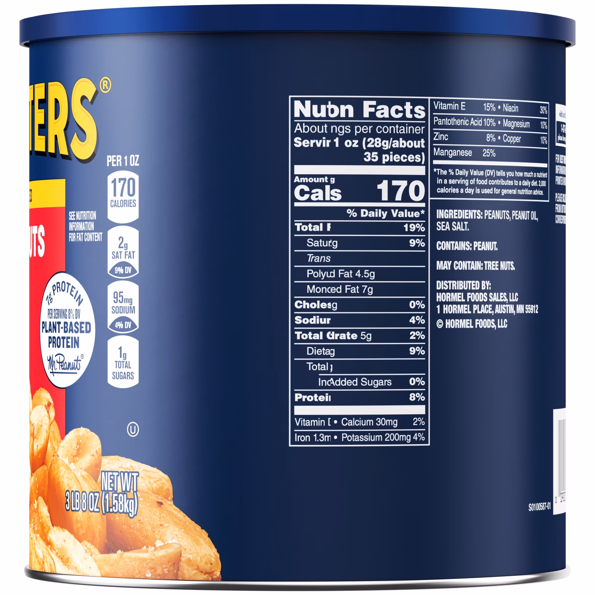 PLANTERS Amendoin  1580g