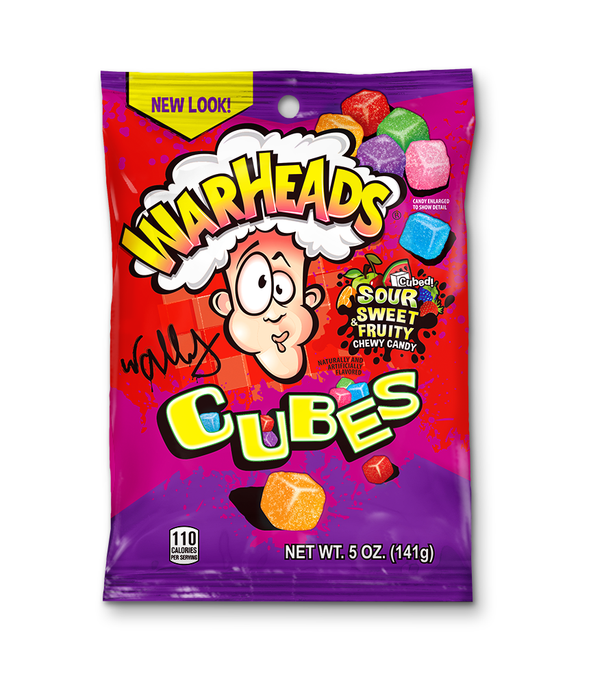 WARHEADS Gomas Azedas Chewy Cubes 141gr