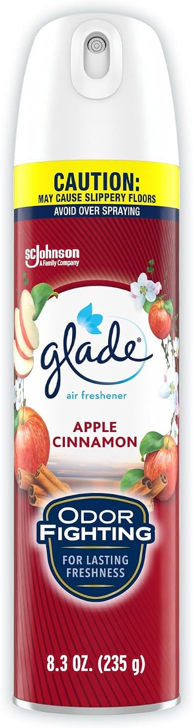 GLADE Ambientador Spray Maca/Canela 235 g