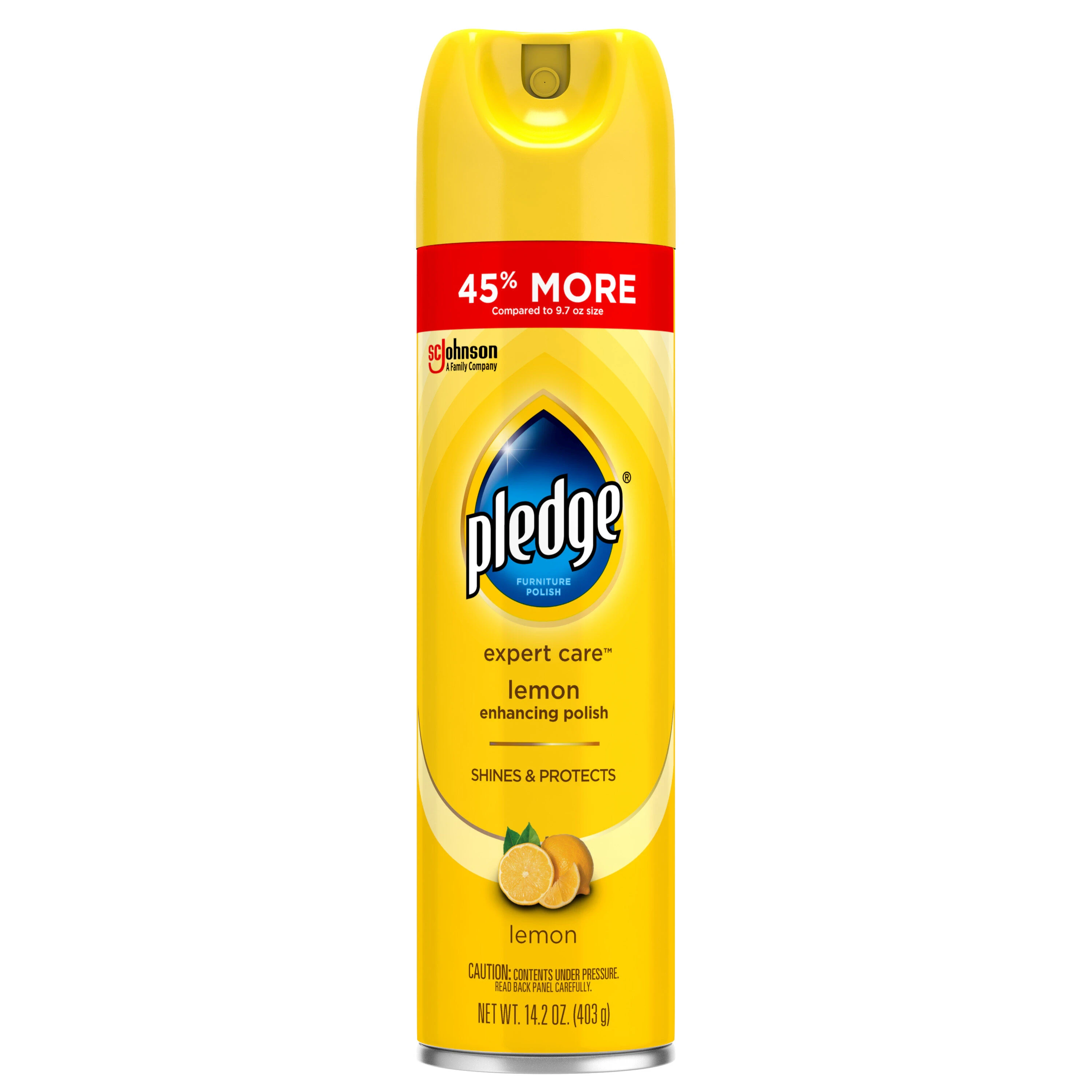 PLEDGE Abrilhantador/Limpeza Moveis 403gr