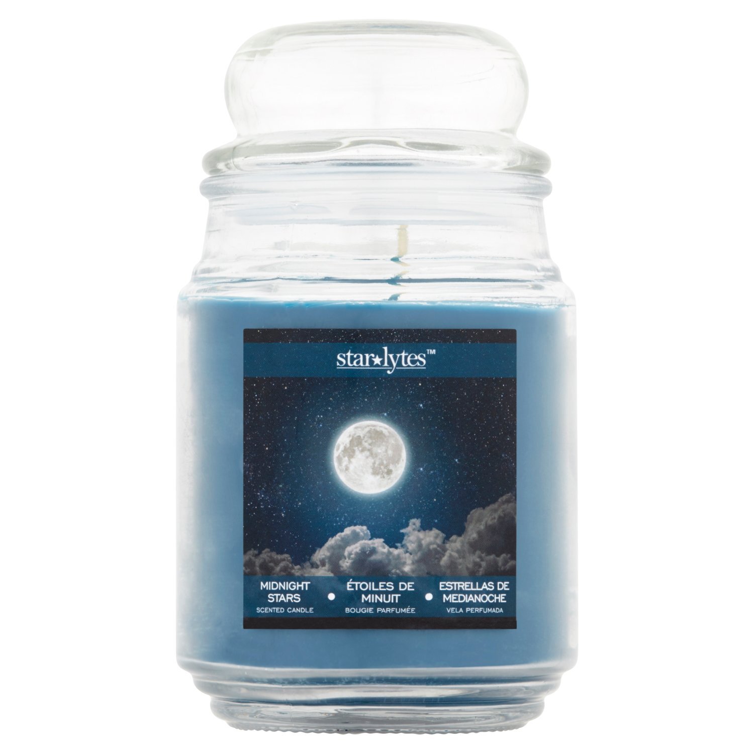STAR CANDLE Vela Soja Midnight Stars 510g