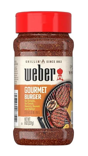 WEBER Especiarias p/Hamburguer 227g