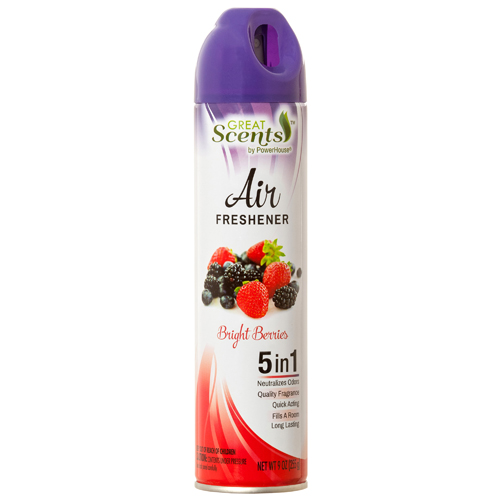 GREAT SCENTS  Ambientador Spray Bright Berries 255g