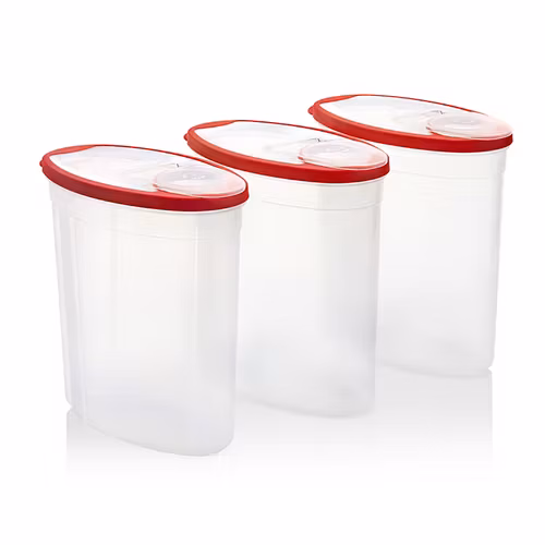 RUBBERMAID Caixas p/Cereais 3Un