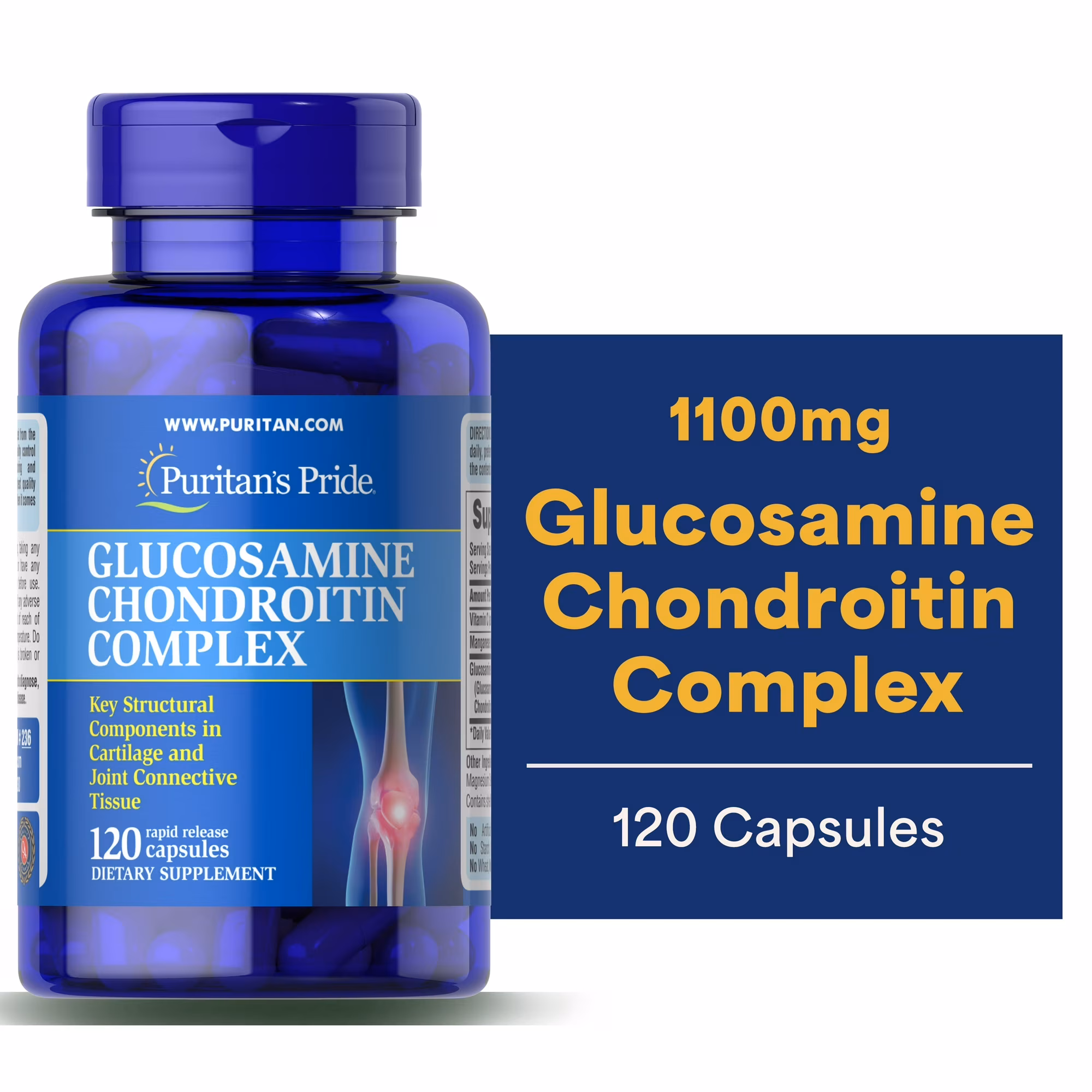 PURITANS PRIDE Glucosamine Chondroitin Complex  120UN