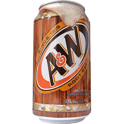 A&W Refrigerante  Root Beer UN 355 ml