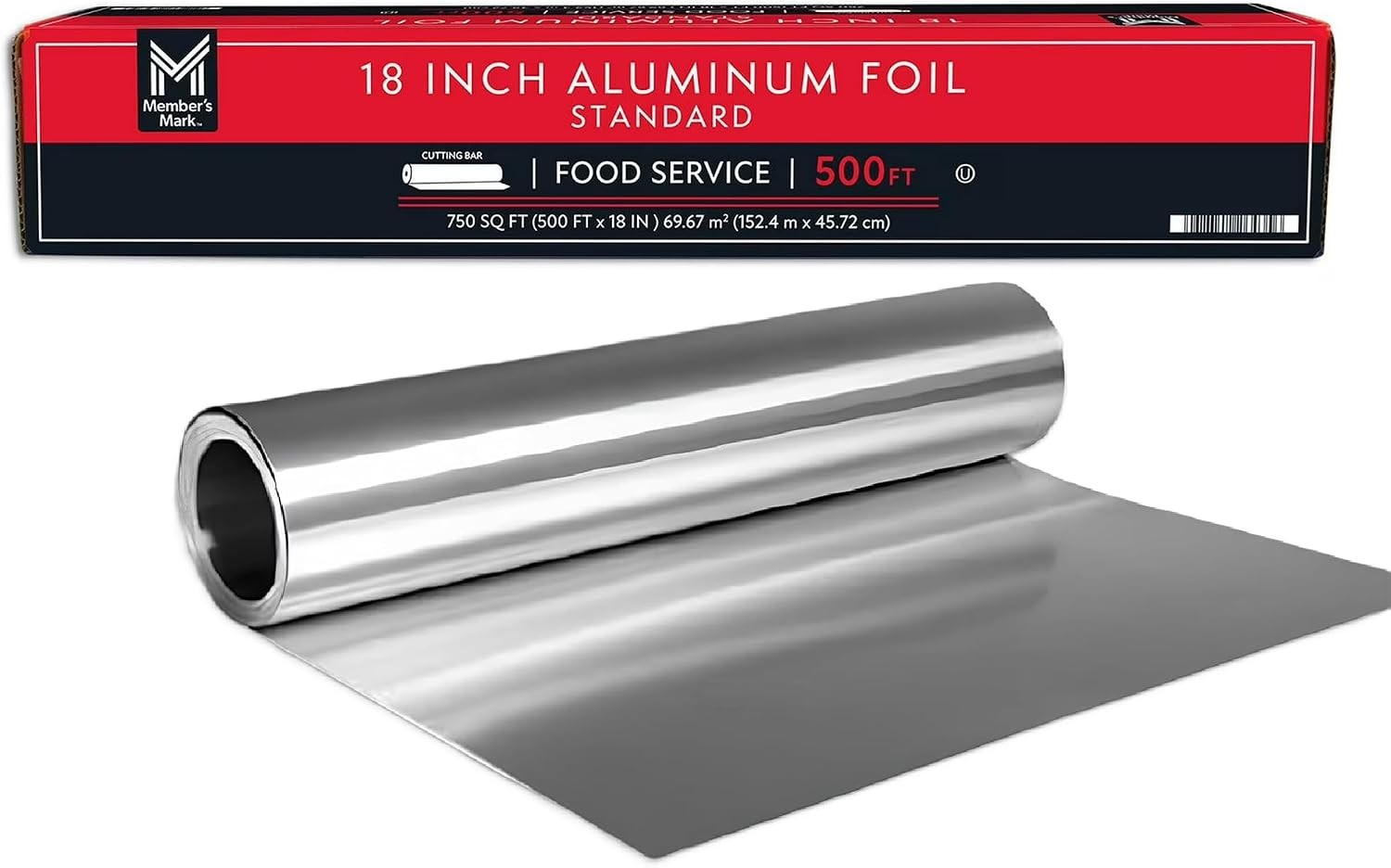 MM/DC Folha Aluminio STANDART 45.72x152.4m