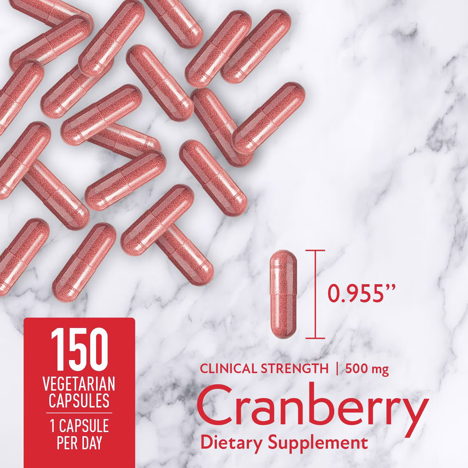 MM Capsulas Cranberry/ Oxicoco 150 Un