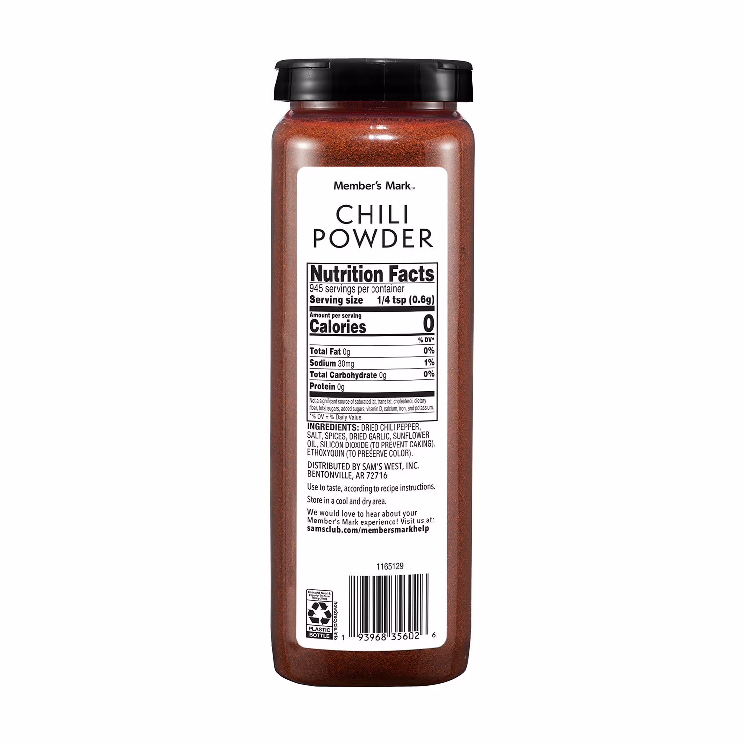 TONES /MM Especiarias Chili  567gr