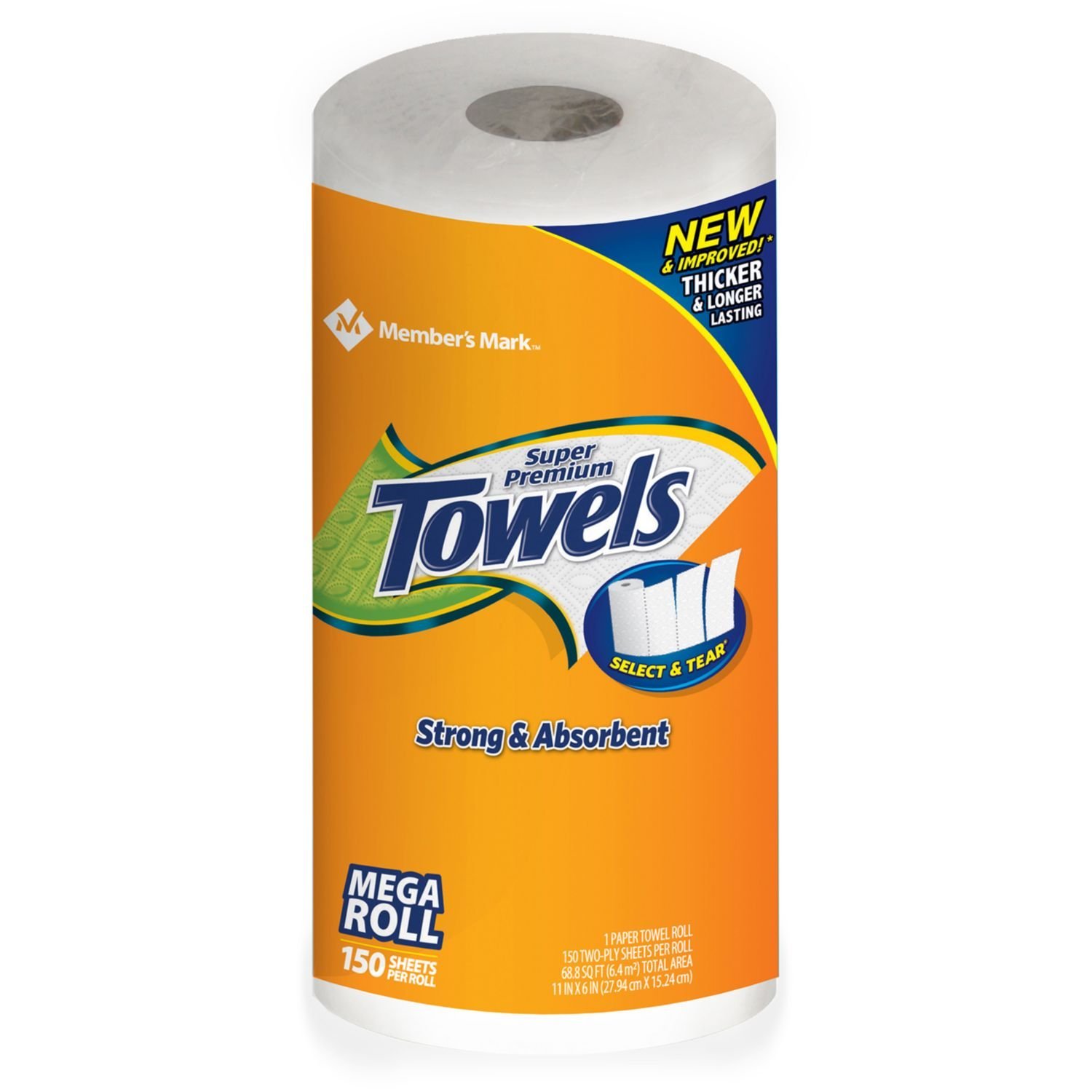 MEMBERS MARK Rolo Papel Cozinha 150Folhas