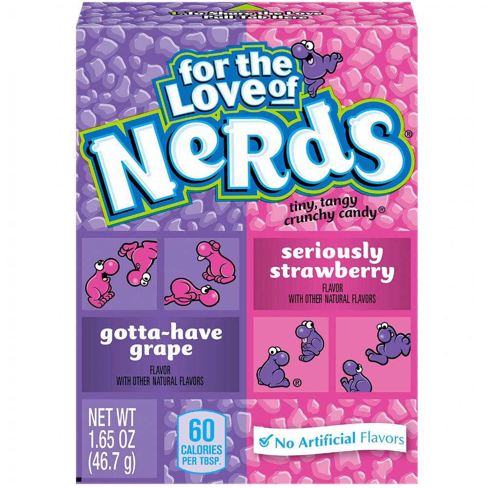 WONKA Nerds Uva/Morango 46.7gr