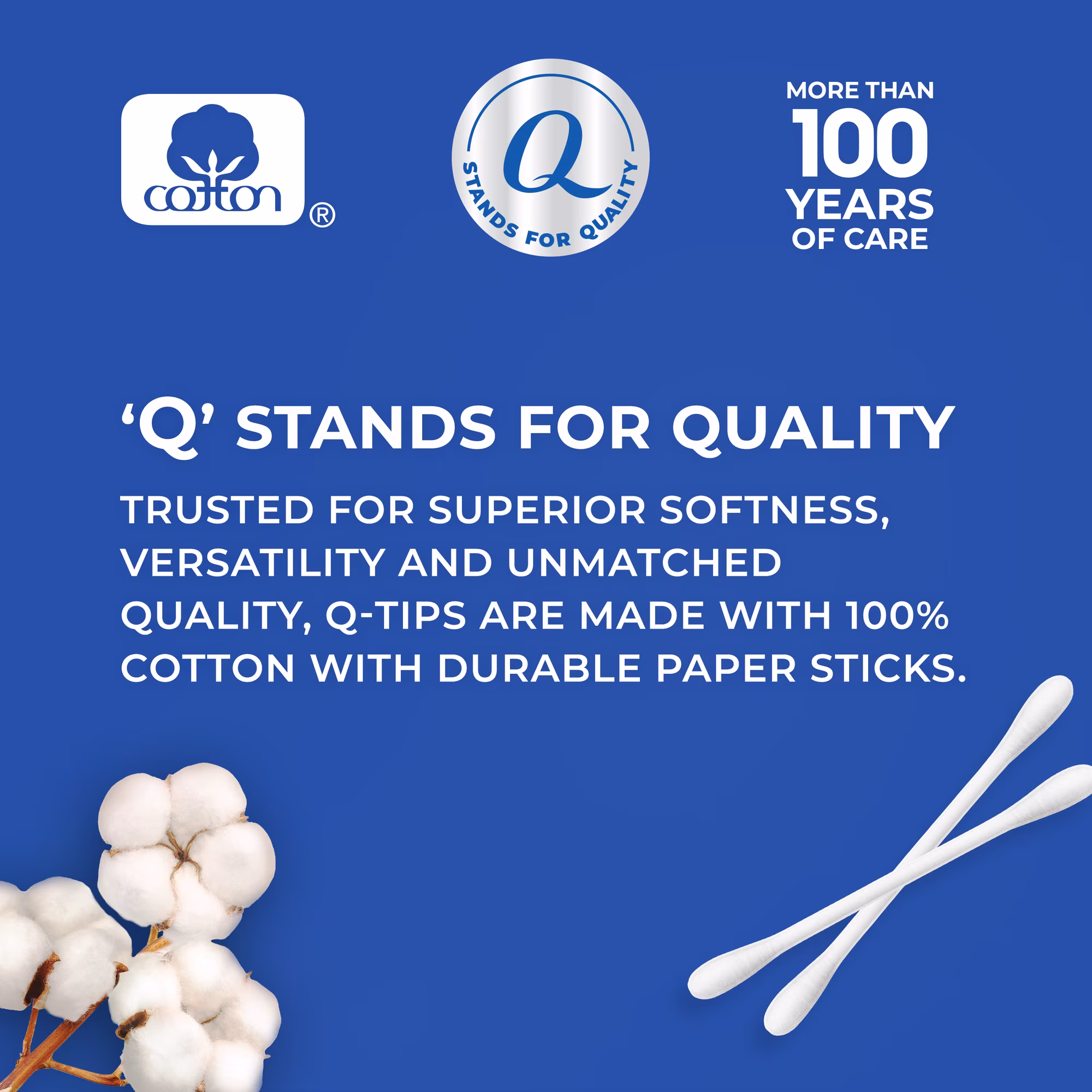 Q-TIPS Cotonetes 500un
