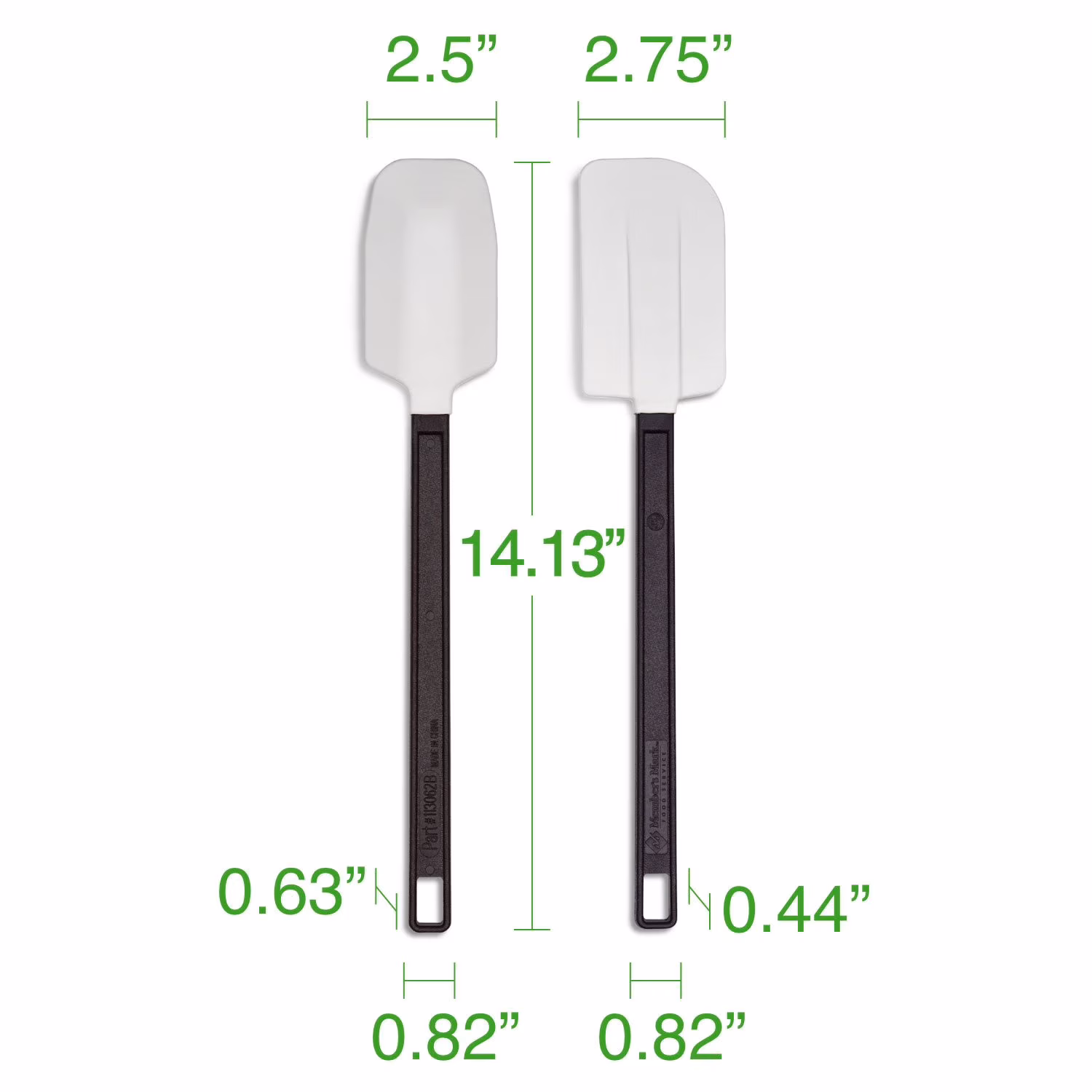 BACKERS &CHEFS Espatulas Silicone Alta Temperatura 2Un